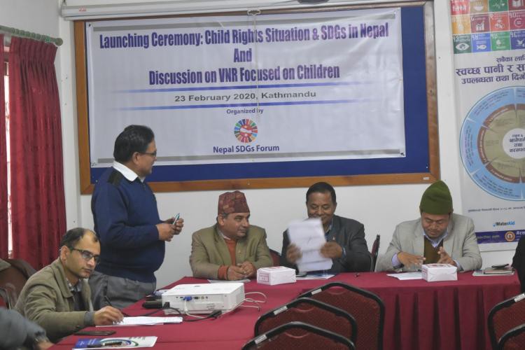 Nepal SDGs Forum Held Consultation On Child Issues For VNR