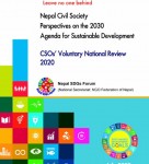 Nepal Civil Society Perspectives on the 2030 Agenda for Sustainable Development: CSOs’ Voluntary National Review 2020
