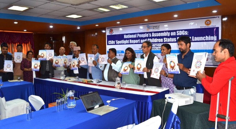 National People's Assembly on SDGs: Launch of CSOs’ Spotlight Report and Children Status Report